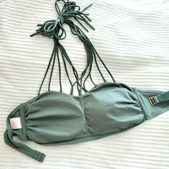 Xhilaration/Target Bikini TOP and BOTTOM Sage-Olive Green (Size Large) - Picture 7 of 8